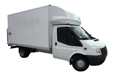 Car Hire Bethnal Green - Ford Luton 3.5 ton Tail Box Lift Truck - Truck hire Bethnal green