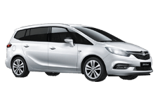 Car Hire Bethnal Green - Vauxhall Zafira 7-Seater - Minibus hire Bethnal green